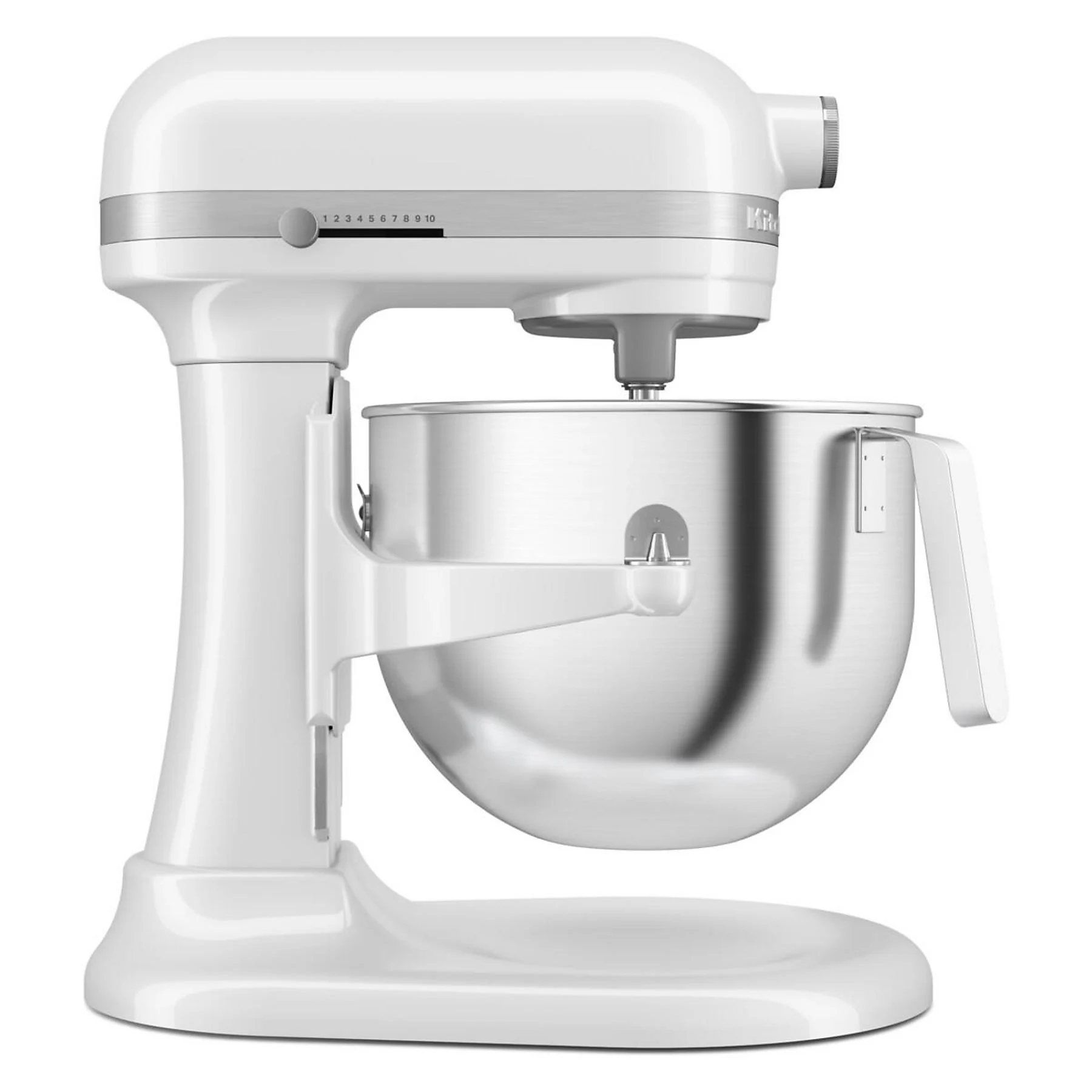 KITCHENAID 5KSM70JPXEWH Küchenmaschine Silber (375 Watt, 6.6 l)