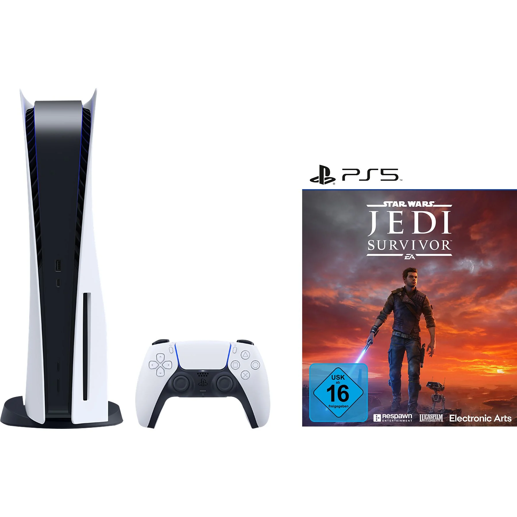 SONY PS5 + STAR WARS JEDI: SURVIVOR