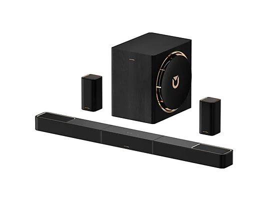 ULTIMEA Skywave X60 - 7.1.4 Systeme mit Dolby Atmos Soundbar Schwarz